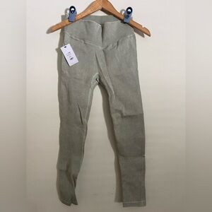 Fashion Nova Sage Green Leggings